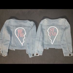 Twin BABY Girl Matching Jackets